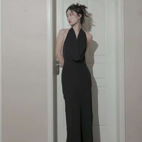 New Zara Flowy Draped Dress - 9227/716 - Picture 7 of 12